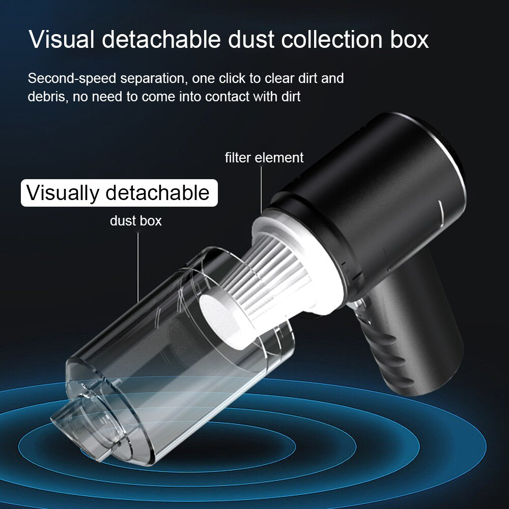 120W Cordless Mini Vacuum Cleaner