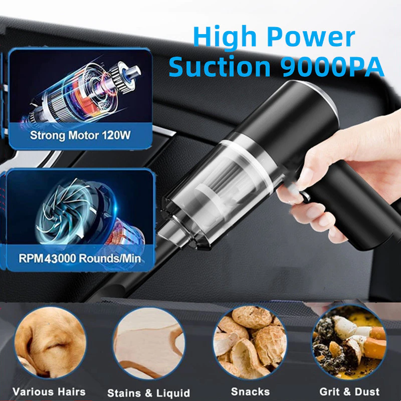 120W Cordless Mini Vacuum Cleaner