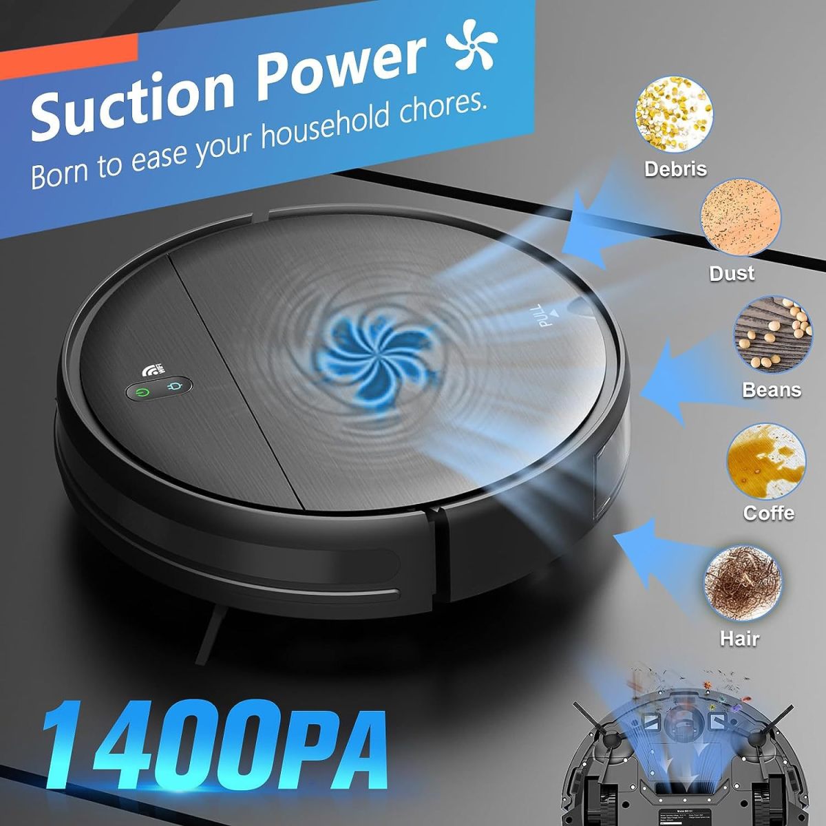 3-in-1 Automated Floor Cleaner