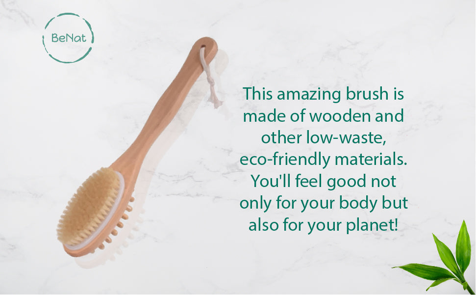Eco Dual Bath & Massage Brush