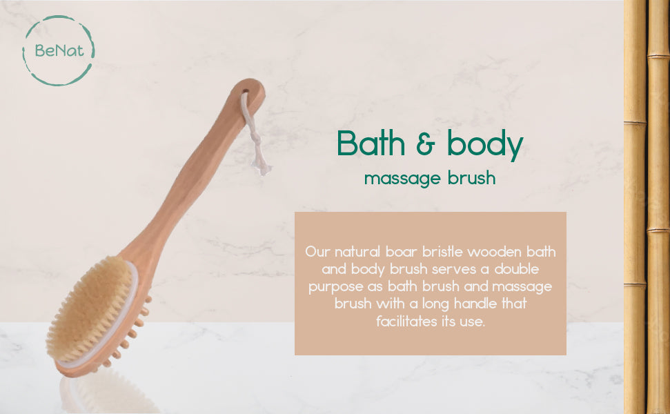 Eco Dual Bath & Massage Brush
