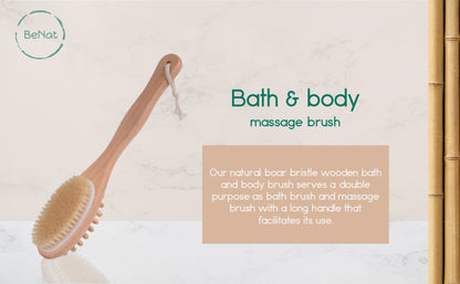 Eco Dual Bath & Massage Brush